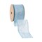 LaRibbons 2 1/2" Wired Ribbon | Baby Blue Giltter | 10 Yard Roll